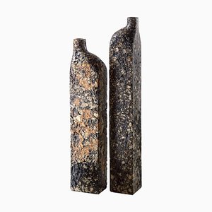 Sculptural Vases by Donatas Žukauskas, Set of 2