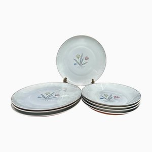 Service de Table Vintage Motif Rêveries par Bernardaud Limoges, France, Set de 8