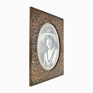 Early 20th Century Large Arts and Crafts Picture Frame