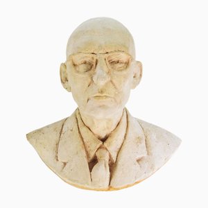 Vintage Bust of Unknown Man