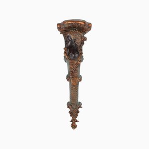 Console Antique avec Visage de Femme
