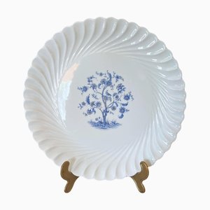 Haviland Limoges Porcelain Torse Swirl Dinner, 1962, Set of 4