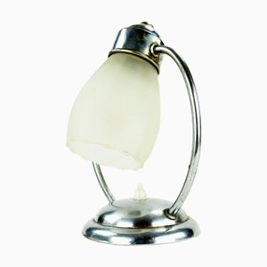 Art Deco Chrome Table Lamp, 1930s