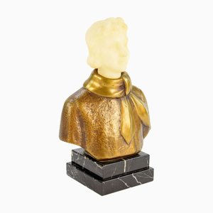 Busto modernista de finales del siglo XIX