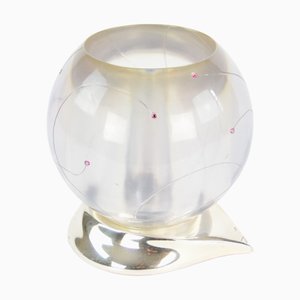 Lámpara de mesa italiana de epoxi de finales del siglo XX