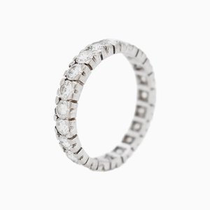 Vintage Eternity Ehering All Diamonds 2 Karat H/Vs, 1990er