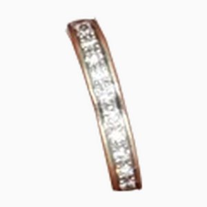Alianza E / VVS de oro blanco y diamantes tamaño 6 de 0,6 kt E / VVS de Cartier