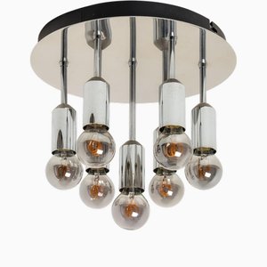 Chrome Flush Mount from Cosack Leuchten, 1970s