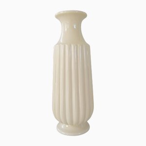 Art Deco Ceramic Floor Vase by Bo Fajans for Ewald Dahlskog, Sweden, 1940s