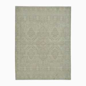 Middle Eastern Grey Oushak Rug
