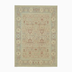 Middle Eastern Beige Oushak Rug