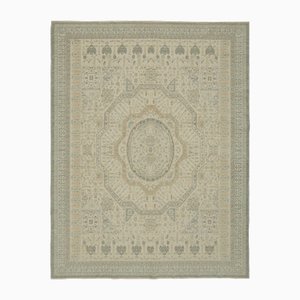 Middle Eastern Beige Oushak Rug