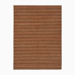 Middle Eastern Brown Oushak Rug