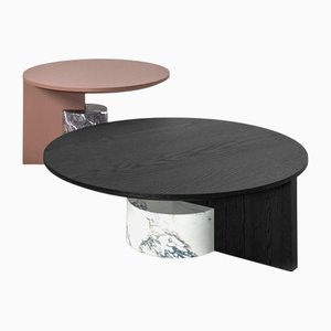 Niedrige Sengu Tische von Patricia Urquiola, 2er Set
