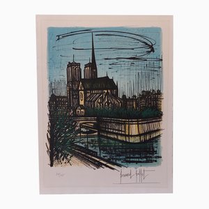 Bernard Buffet, The Bishop's Garden, 1968, Lithograph