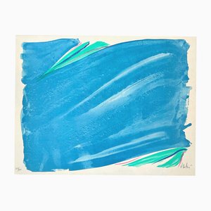 Olivier Debre, Sign-Landscape, 1989, Lithograph