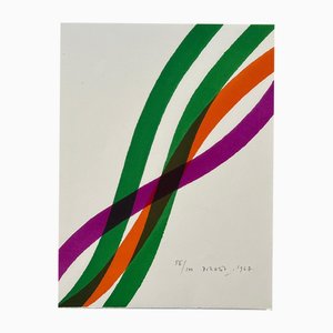 Piero Dorazio, Hommage à Hans Arp, 1967, Lithographie