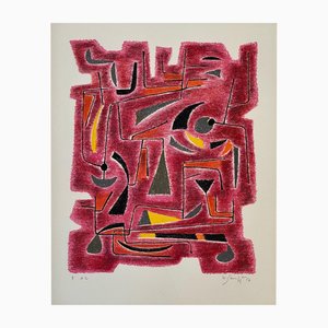 Gustave Singier, Le Rotatostroï du Barine Michaël, 1957, Lithograph