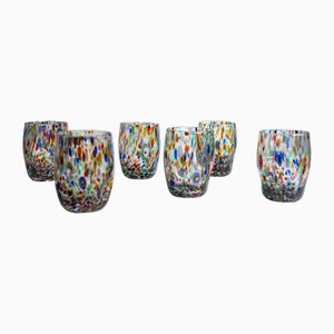 Klimt Murano Glasses by Mariana Iskra for Ribes Studio, Set of 6