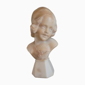 Busto italiano antiguo de Giuseppe Bessi, siglo XIX