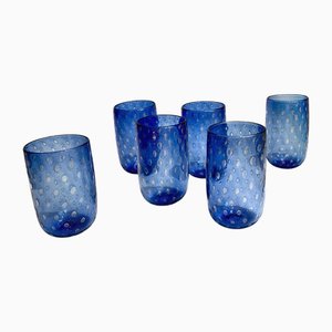 Murano Glasses by Mariana Iskra for Ribes Studio, Set of 6
