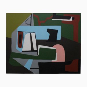 Bodasca, Powerful Alignment, 2025, Acryl auf Leinwand