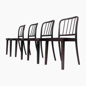 811/4 Dining Chairs by Josef Hoffmann for Thonet, 1930s, Set of 4