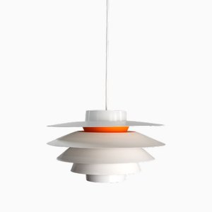 Danish Verona 400 Pendant Lamp by Sven Middelboe for Nordisk Solar, 1970s