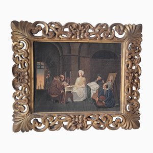 Beatrice Cenci, Figure di scuola italiana, 1800, Grande olio su tela, con cornice