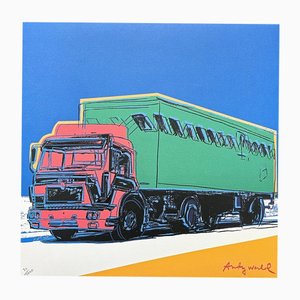 After Andy Warhol, Truck Blue, anni '80, stampa