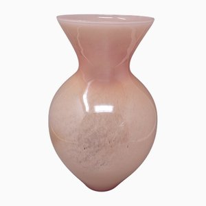 Rosa Vase aus Muranoglas von Maestro Del Vetro, Italien, 1970er