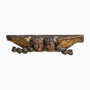 Fragment de Cadre avec Têtes de Chérubin Ailé, 1700s