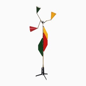 Lampada da terra in stile Arredoluce, Italia, anni '60