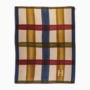 Plaid in Cashmere Tartan Dye from Hermes, 2010s