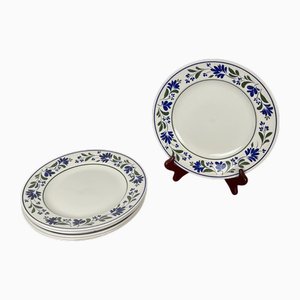 Assiettes Plates Vintage de Churchill England, 1970, Set de 6