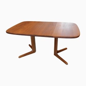 Vintage Dining Table in Teak with Two Inserts from Skovby Møbler, 1960s