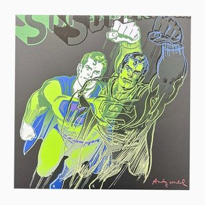 After Andy Warhol, Superman Light Green, 1980s, Print