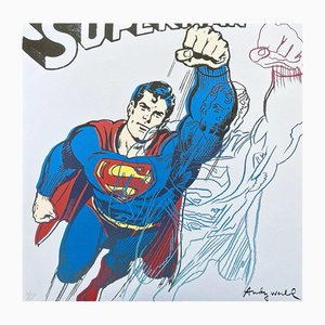 After Andy Warhol, Superman Light Blue, 1980s, Print