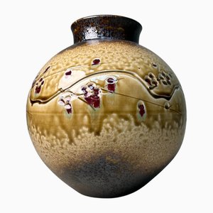 Authentic Shigaraki Ikebana Vase, 1970s