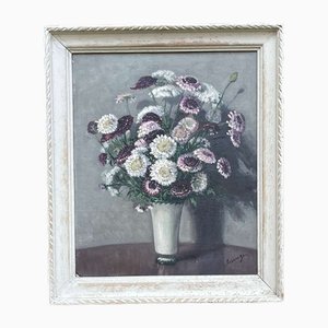 Lucien Seevagen, Ramo de flores, años 20 a 40, óleo sobre lienzo