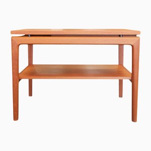 Coffee Table with Magazine Shelf and Drawer by Ole Wanscher for France & Søn / France & Daverkosen, 1960s