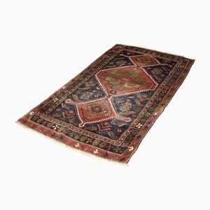 Handgewebter orientalischer nomadischer Tribal Shiraz Qashqai Teppich, 1940er