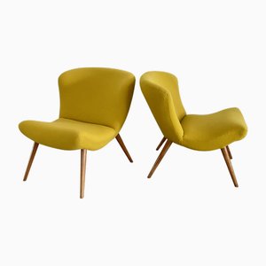 Juego de sillones vintage pequeños de Christa Von Paleske, años 50