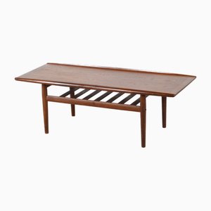 Table Basse en Teck par Finn Juhl pour France & Son, Danemark, 1960s
