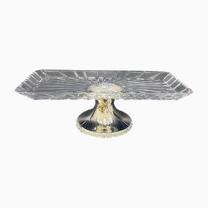Handmade Silver Brass Pedestal Stand