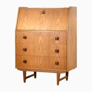 Mid-Century Danish Teak Secretary, 1960s