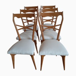 Vagant Chairs by Paolo Buffa, Set of 6