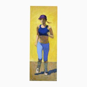 Renato Criscuolo, Jogging, 2009, Oil on Canvas