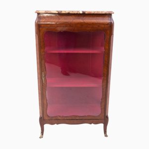 Vitrina francesa pequeña de principios del siglo XX, década de 1890