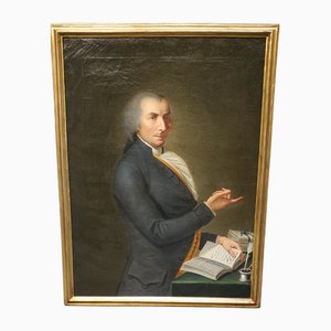 Edelmann, 1700er, Öl auf Leinwand